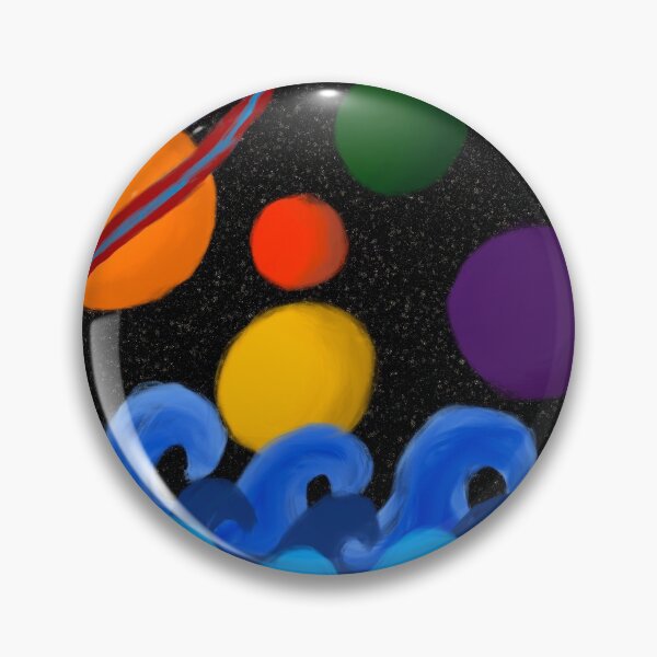 Item preview, Spacey waves  designed and sold by CatJohnCranston.