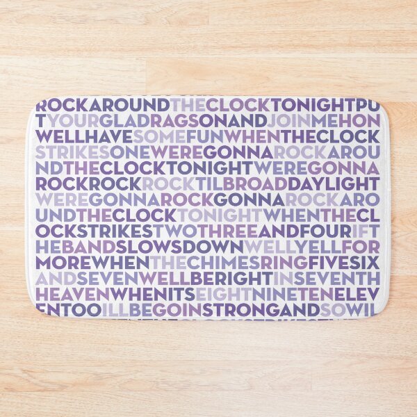Item preview, Rock Around the Clock - Bill Haley & His Comets (lyrics) v.8 designed and sold by x1brett.