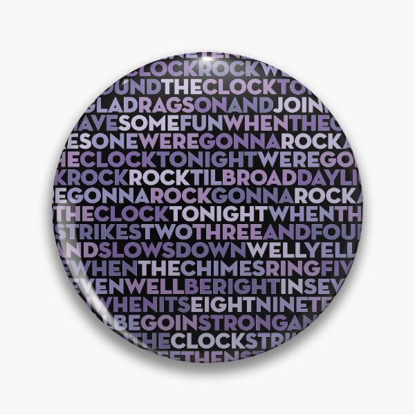 Item preview, Rock Around the Clock - Bill Haley & His Comets (lyrics) v.8 designed and sold by x1brett.