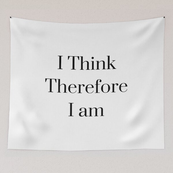 Item preview, I Think Therefore I Am designed and sold by artesiaKT.
