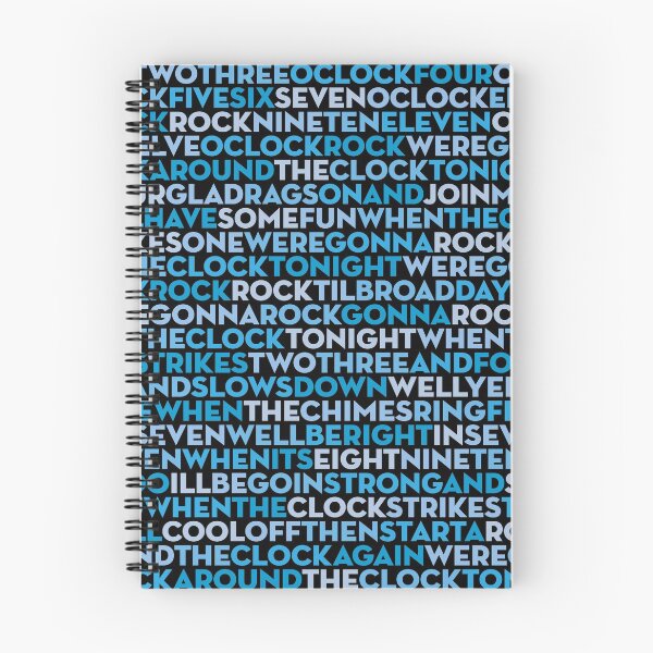 Item preview, Rock Around the Clock - Bill Haley & His Comets (lyrics) v.9 designed and sold by x1brett.