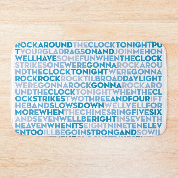 Item preview, Rock Around the Clock - Bill Haley & His Comets (lyrics) v.9 designed and sold by x1brett.