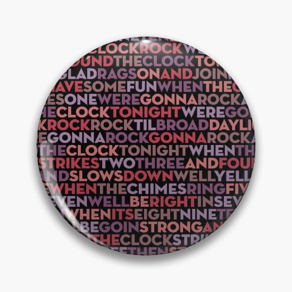 Item preview, Rock Around the Clock - Bill Haley & His Comets (lyrics) v.10 designed and sold by x1brett.