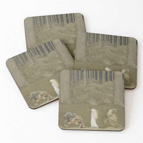 Item preview, The Princess and the Trolls - John Bauer designed and sold by LemonbatStudio.