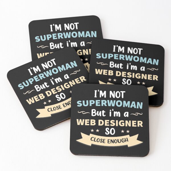 Item preview, i'm not superwoman but i'm a web designer so close enough designed and sold by Life Shop.