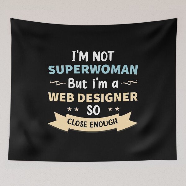 Item preview, i'm not superwoman but i'm a web designer so close enough designed and sold by Life Shop.