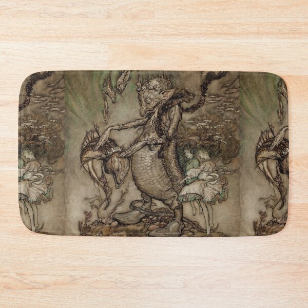 Item preview, Water goblin illustration - Arthur Rackham designed and sold by Vintage Designs +.