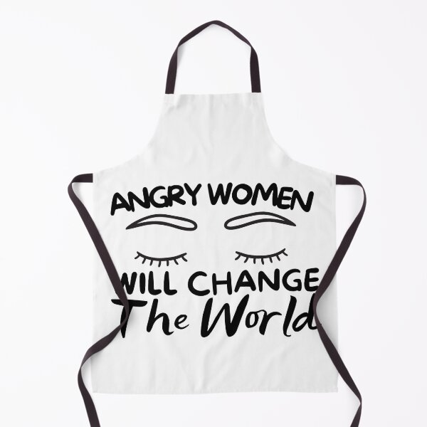 Item preview, Angry Women Will Change The World Black Eyelashes Design designed and sold by SweetAndSpice.