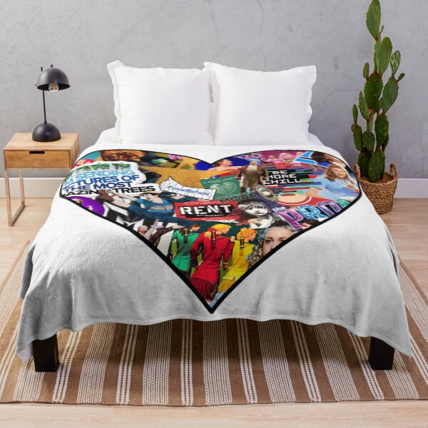Item preview, Broadway collage heart designed and sold by Als10806.