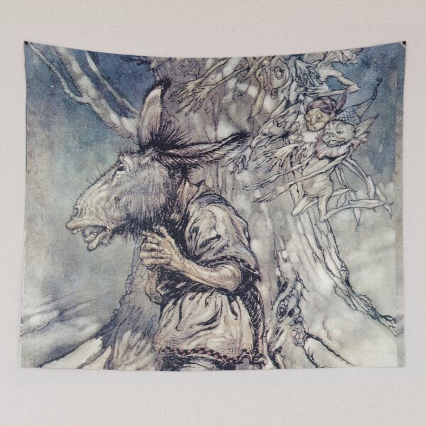 Item preview, Anthropomorphic donkey  illustration - Arthur Rackham designed and sold by Vintage Designs +.