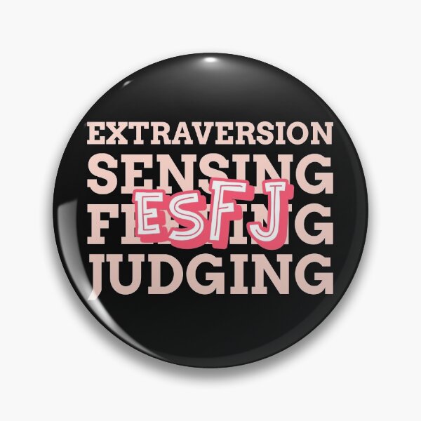 Item preview, ESFJ Extraversion Sensing Feeling Judging Design designed and sold by mymerchfactory.