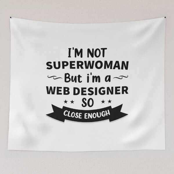Item preview, i'm not superwoman but i'm a web designer so close enough designed and sold by Life Shop.