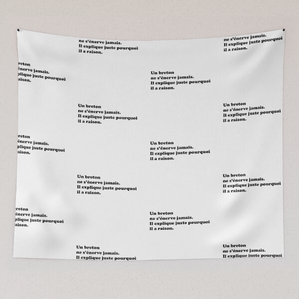 Item preview, A BRETON NEVER GETS ANTENNA ... designed and sold by Aspretto.