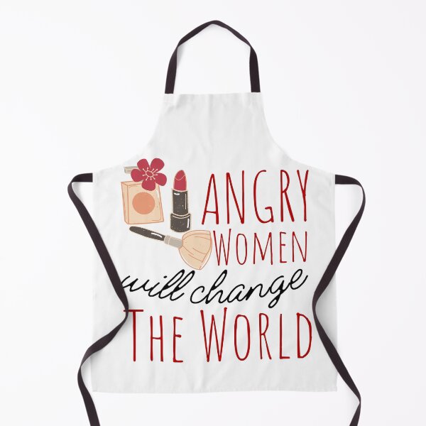 Item preview, Angry Women Will Change The World Makeup Black Design designed and sold by SweetAndSpice.