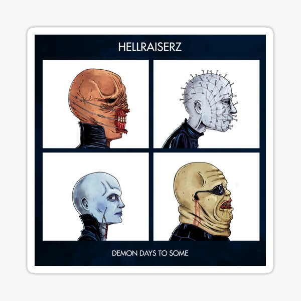 HELLRAISERZ Sticker