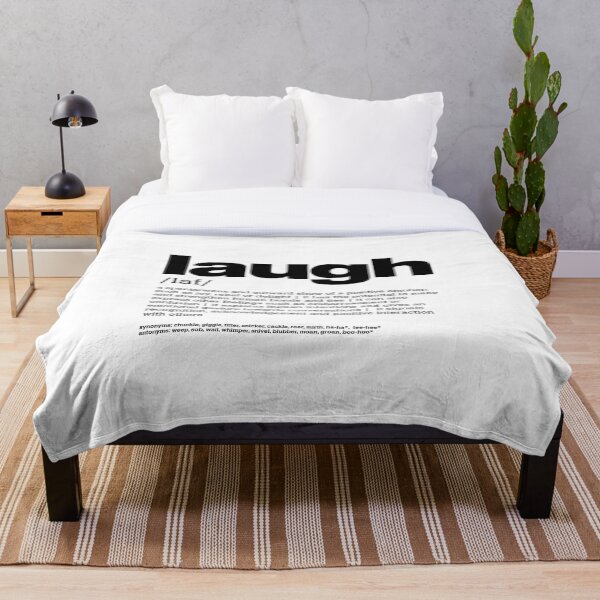 Item preview, Defining LAUGH in white designed and sold by Colli13.