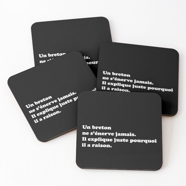 Item preview, A Breton never gets angry ... designed and sold by Aspretto.