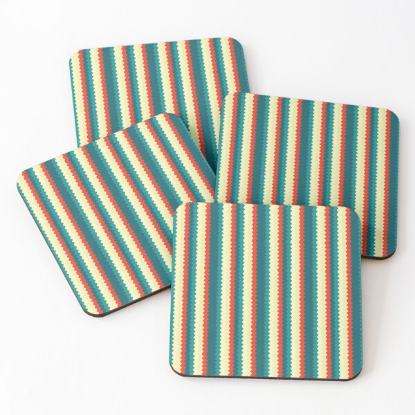 Item preview, Retro Wave Pattern contrast designed and sold by Periko-Drey.