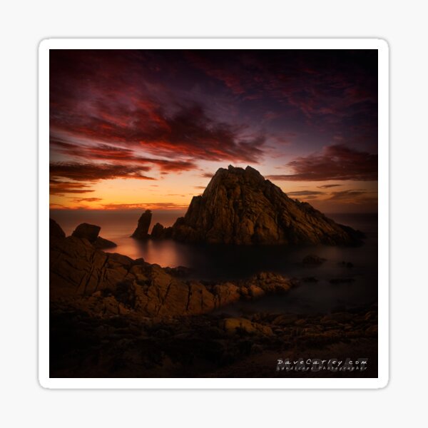 Sugarloaf Rock Scarf Sticker