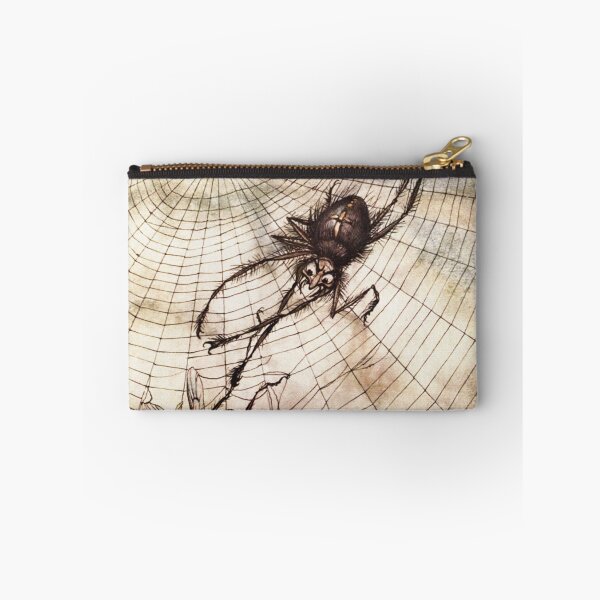 Item preview, The spider and the fly illustration designed and sold by Vintage Designs +.