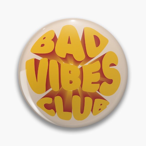 Item preview, Bad vibes club designed and sold by unepommedeterre.