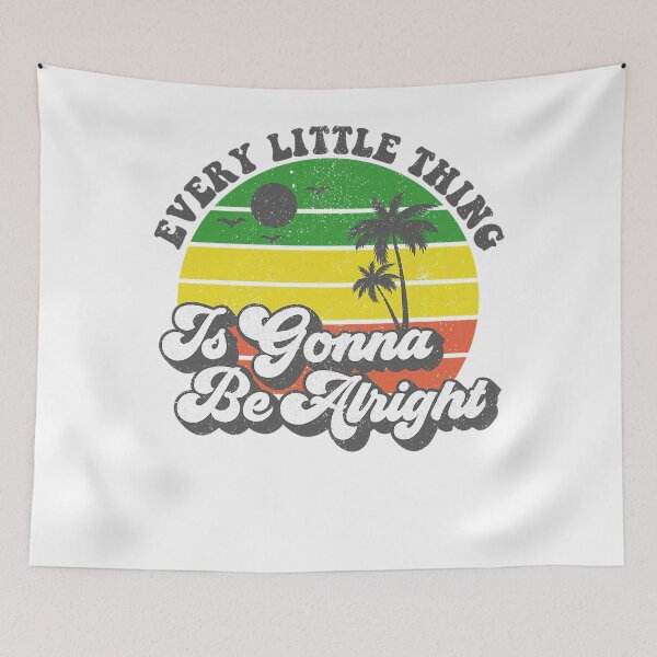 Item preview, Every Little Thing Is Gonna Be Alright Jamaica  designed and sold by TheresaKessler.