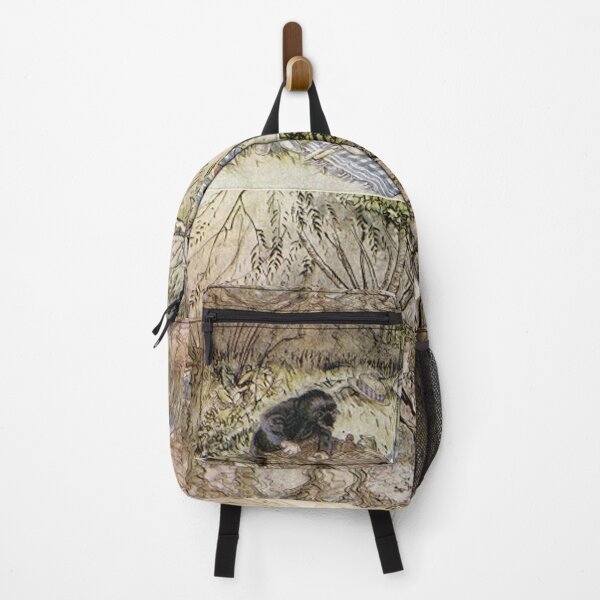 Item preview, Ratty and Mole have lunch Wind in the Willows illustration - Arthur Rackham designed and sold by Vintage Designs +.