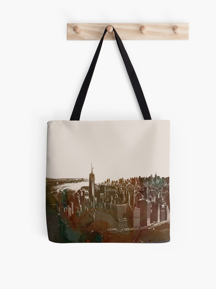 CITYSCAPE NEW YORK TOTE BAG