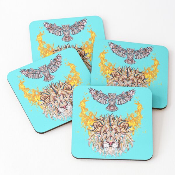 Item preview, Totem Lion & Owl designed and sold by WaldemarS.