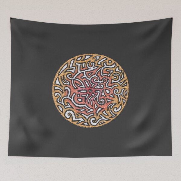 Item preview, Circle - red and yellow designed and sold by StudioBogArt.
