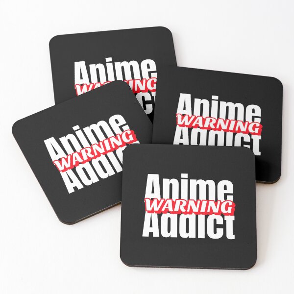 Item preview, Warning Anime Addict designed and sold by Destine99.