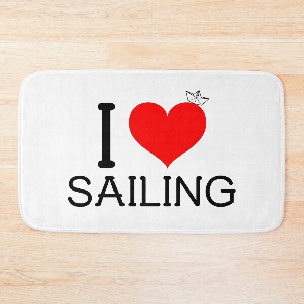 Item preview, I Love Sailing - For Sailing Lovers designed and sold by Passion-For-Sea.
