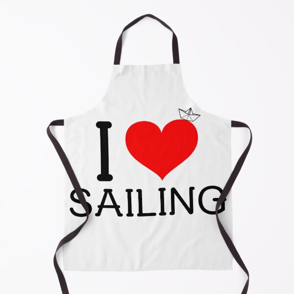 Item preview, I Love Sailing - For Sailing Lovers designed and sold by Passion-For-Sea.