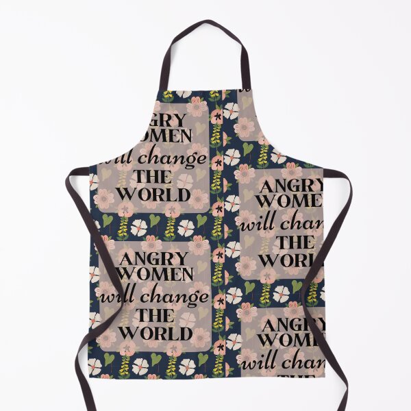 Item preview, Angry Women Will Change The World Flowers Design designed and sold by SweetAndSpice.