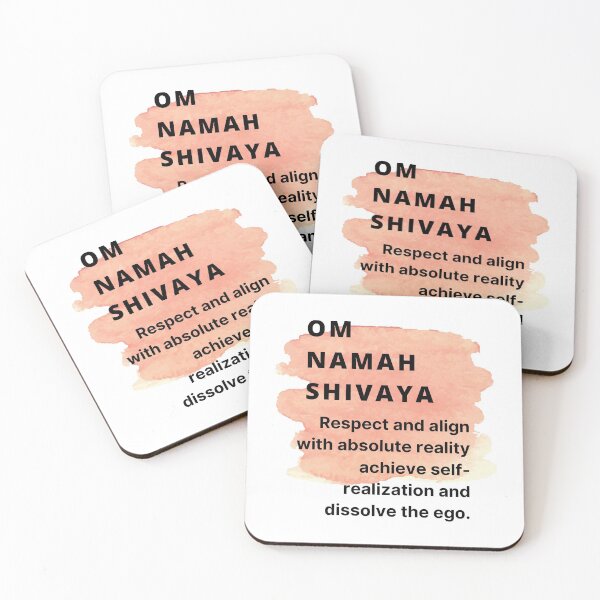 Item preview, OM NAMAH SHIVAYA O designed and sold by ecogaiastore.