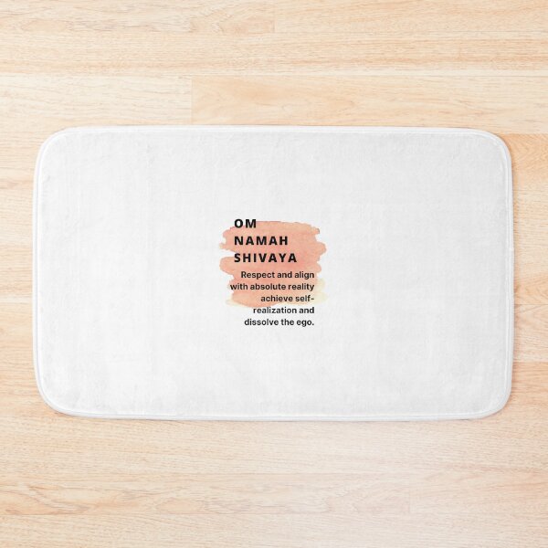 Item preview, OM NAMAH SHIVAYA O designed and sold by ecogaiastore.