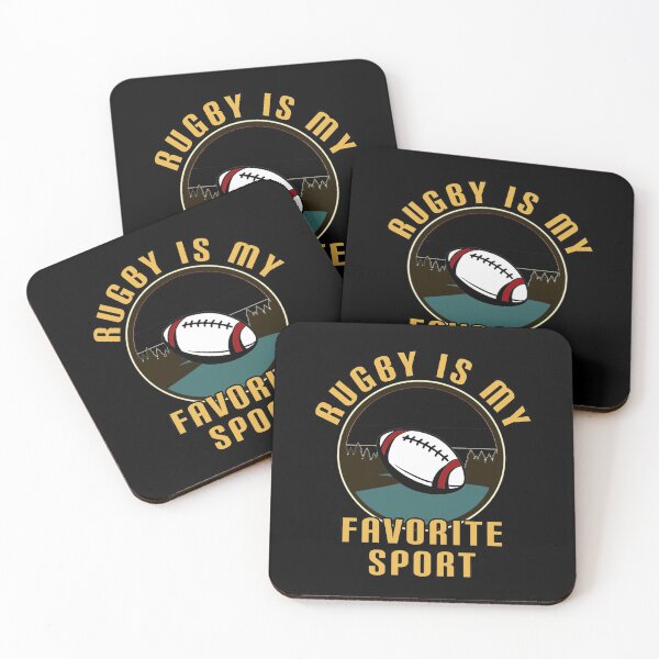 Item preview,  Rugby Is My Favourite Sport, England Sports Fan & Rugby Fan Tee For Kids Him or Her designed and sold by StaticTee.