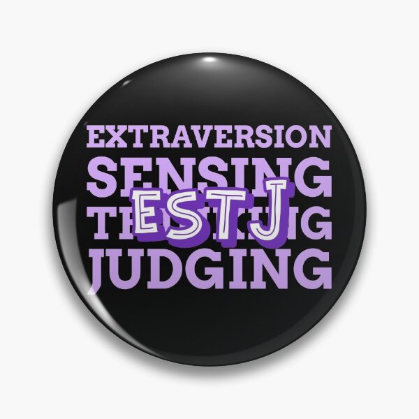 Item preview, ESTJ Extraversion Sensing Thinking Judging Design designed and sold by mymerchfactory.