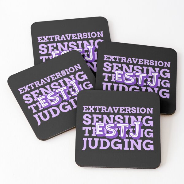 Item preview, ESTJ Extraversion Sensing Thinking Judging Design designed and sold by mymerchfactory.