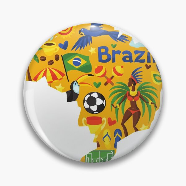 Artikelvorschau, Brasilien Flagge entworfen und verkauft von simpledesigners.