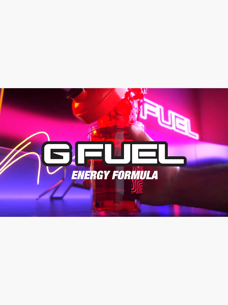 "gfuel " Sticker for Sale by Wear4Street Redbubble