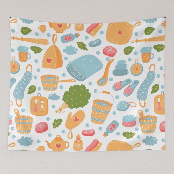 Item preview, Sauna banya pattern designed and sold by Olizabet.