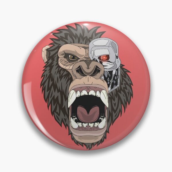 Item preview, Ape Cyborg designed and sold by Boodrow.