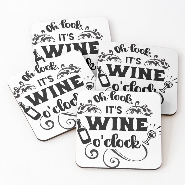 Item preview, Ok Look It's Wine O'clock  designed and sold by Donaatelle.