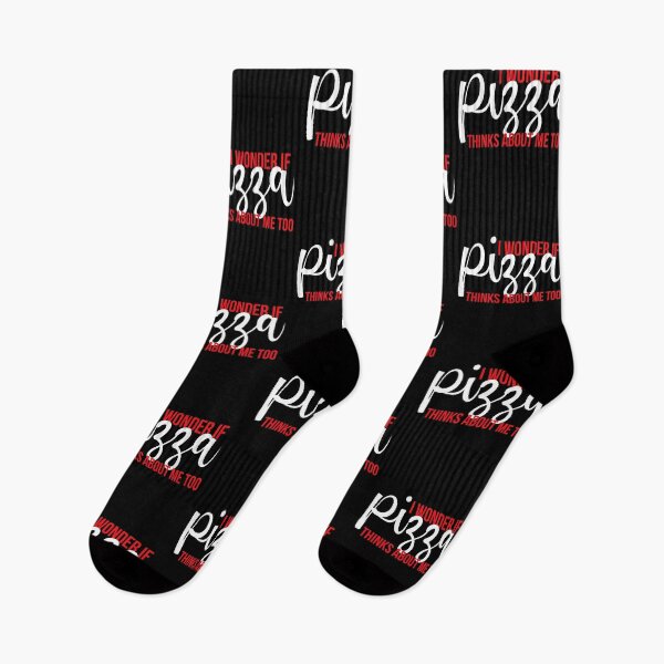 Item preview, I wonder if pizza thinks about me too designed and sold by artsomenautte.