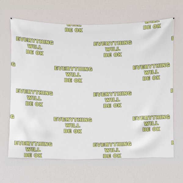 Item preview, Everything will be ok yellow design designed and sold by Captain-Jackson.