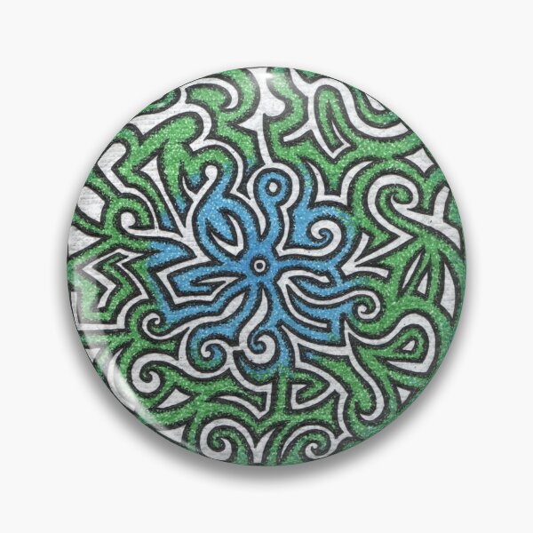 Item preview, Circle - blue and green designed and sold by StudioBogArt.