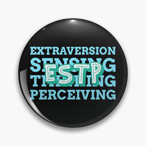 Item preview, ESTP Extraversion Sensing Thinking Perceiving Design designed and sold by mymerchfactory.