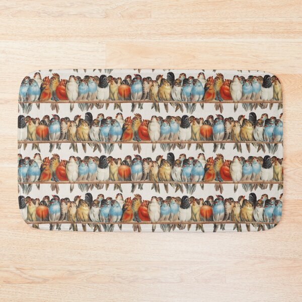 Item preview, Perch of Birds Pattern designed and sold by aeolia.
