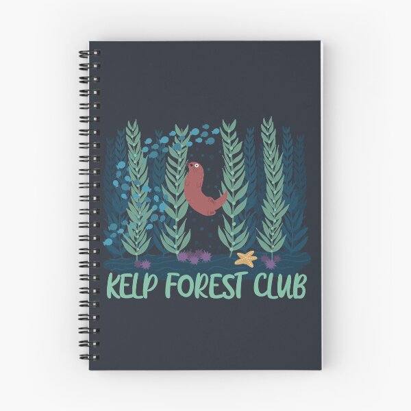 Item preview, Kelp Forest Club Cute Marine Biology Kelp Forest Ecosystem With Sea Otter designed and sold by JokeGysen.